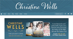Desktop Screenshot of christine-wells.com